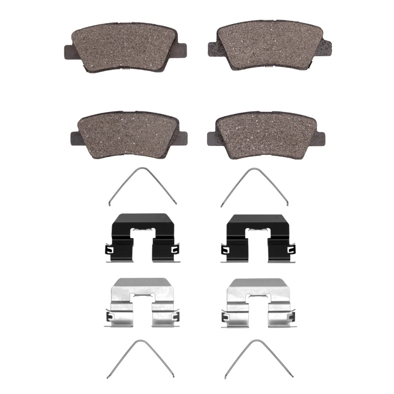 Hyundai Sonata Brake Pads - Rear - R1 Concepts - Ceramic - `09-`22